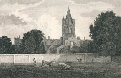 Catedral de Christ Church, Oxford, 1811 de Elizabeth Byrne