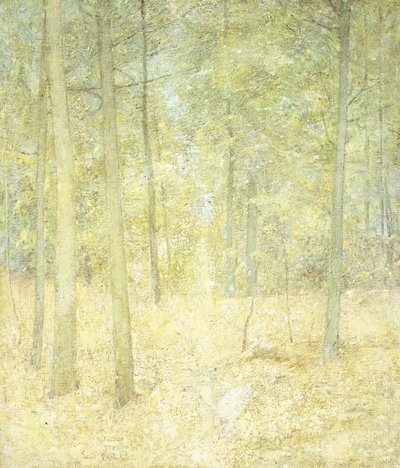 Escena de Bosque de Emil Carlsen