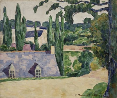 Paisaje en Pont-Aven de Emile Bernard