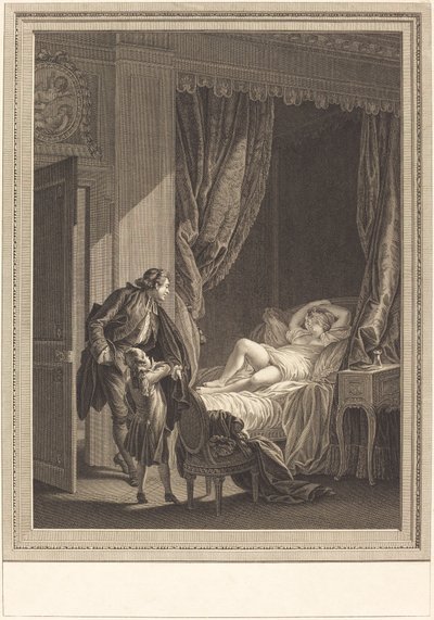 La mañana de Emmanuel Jean Nepomucène de Ghendt after Pierre Antoine Baudouin