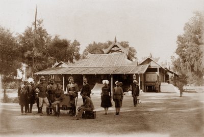 Casa del jefe, Mandalay de English Photographer