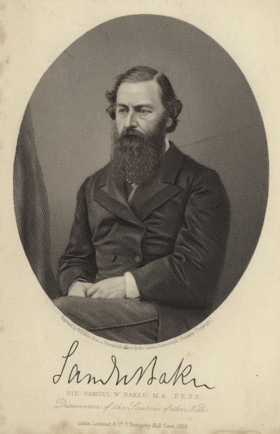 Sir Samuel White Baker de English Photographer