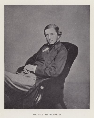 Sir William Harcourt de English Photographer