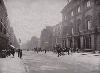 Calle St Jamess, Piccadilly, mirando al sur de English Photographer