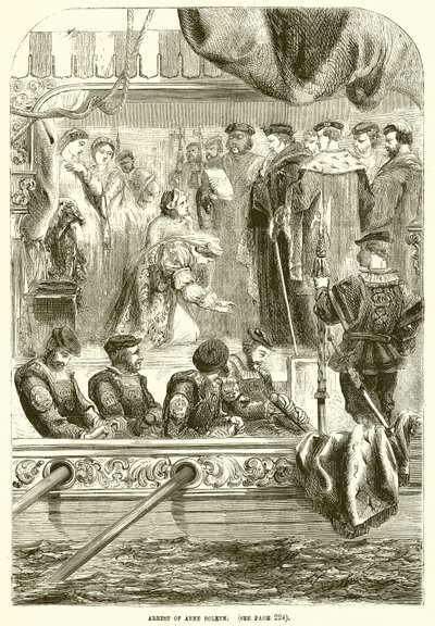 Arresto de Ana Bolena de English School