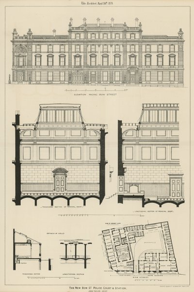 Tribunal y estación de policía de Bow Street de English School