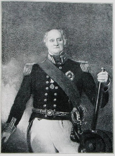 Capitán Thomas Masterman Hardy (1769-1839) de English School