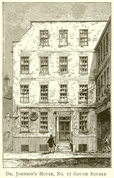 La casa del Dr. Johnson, no. 17 Gough Square de English School