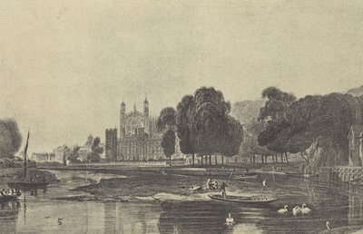 Colegio de Eton, con muelle de English School