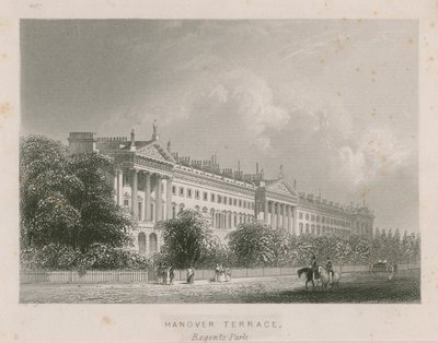 Hanover Terrace, Regents Park, Londres de English School