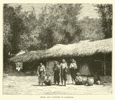 Cabañas y nativos de Formosa de English School