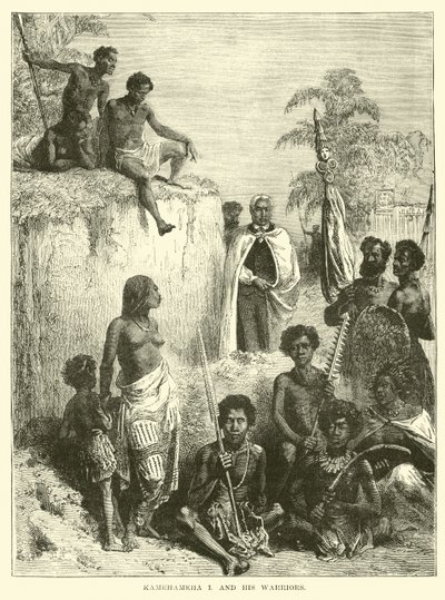 Kamehameha I y sus guerreros de English School