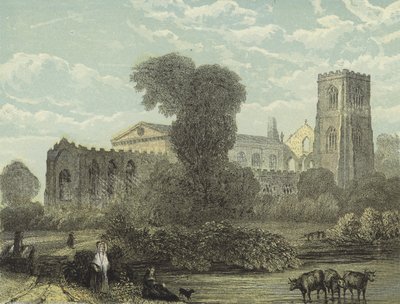 Catedral de Llandaff, Vista Noreste de English School