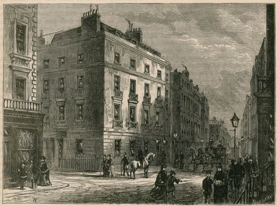 Longs Hotel, Bond Street, Londres de English School