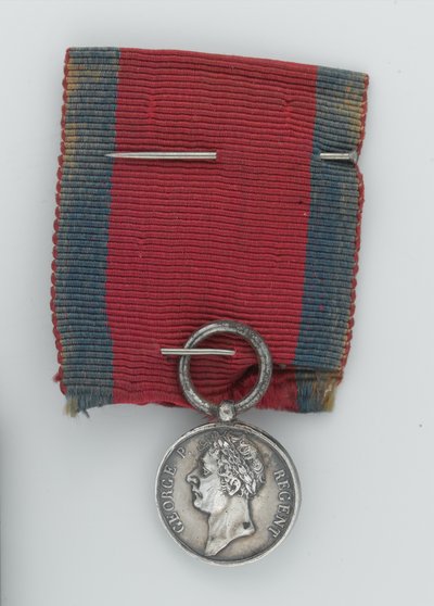 Miniatura de la Medalla de Waterloo de English School