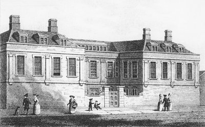 Casa Newcastle, c.1790 (grabado) de English School