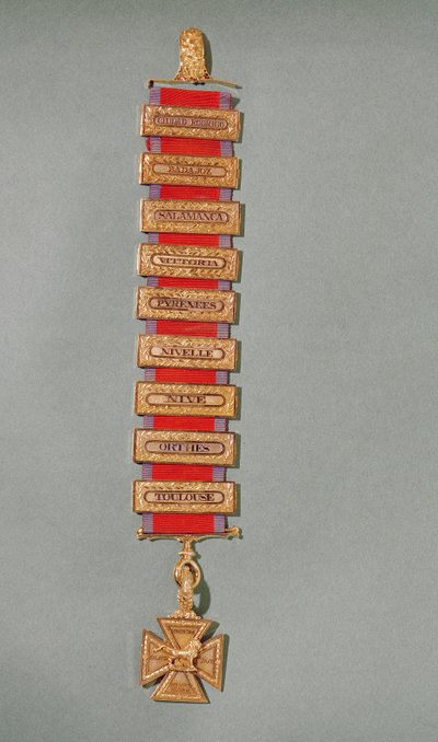 Cruz de Oro Peninsular, c.1813 de English School