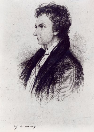 Retrato de William Hazlitt de English School