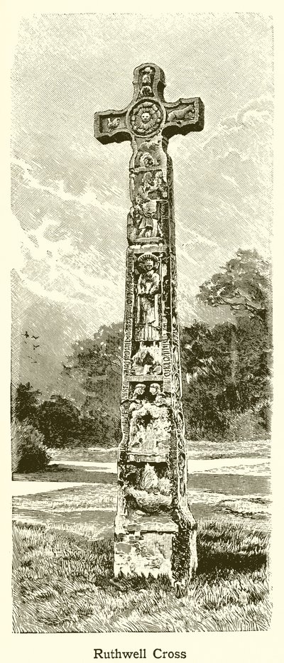 Cruz de Ruthwell de English School