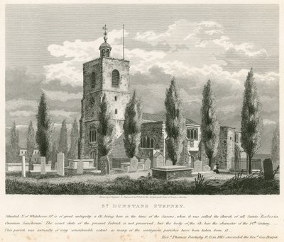 San Dunstan, Stepney, Londres de English School