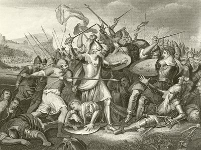 La Batalla de Agincourt de English School