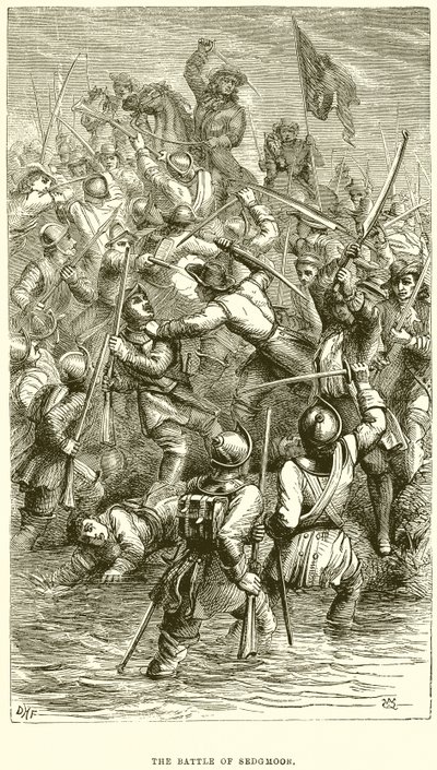 La batalla de Sedgemoor de English School