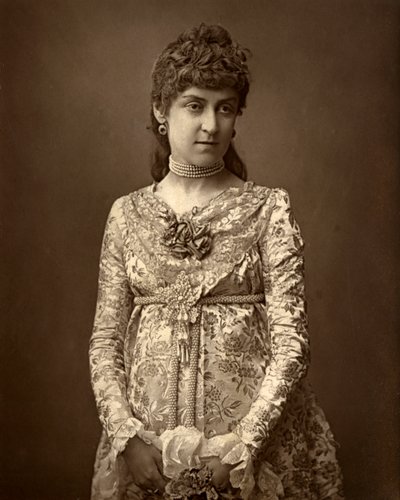 Angela Fenton, actriz británica, 1887 de Ernest Barraud