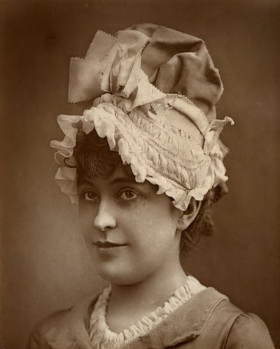 Geraldine Ulmar, cantante y actriz estadounidense, 1887 de Ernest Barraud