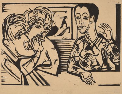 Conversación de Ernst Ludwig Kirchner