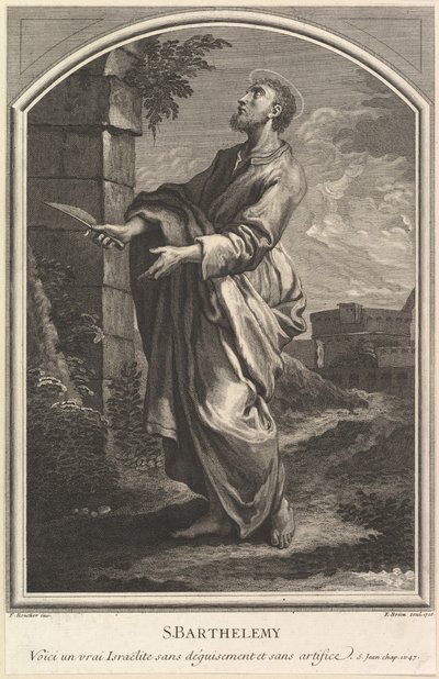 San Bartolomé, 1726 de Etienne Brion