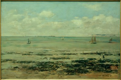 La marea baja de Eugene Louis Boudin