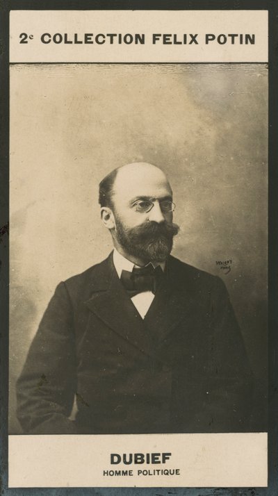 Jean-Baptiste-Fernand Dubief, Hombre Político de European Photographer