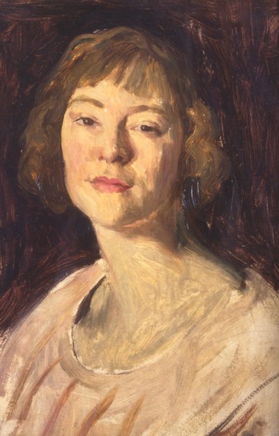 Retrato (óleo sobre lienzo) de Evan John Walters