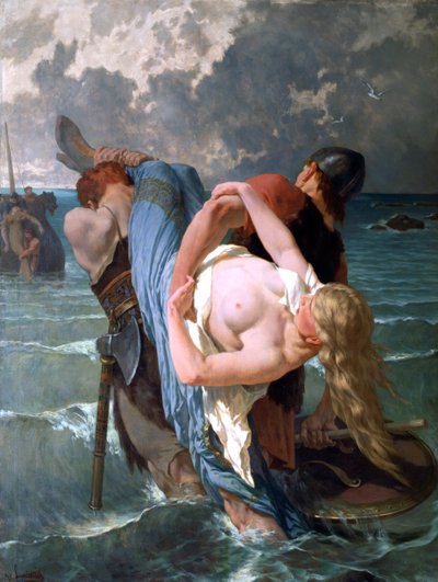 Piratas de Normandía, c1842-1896 de Evariste Vital Luminais