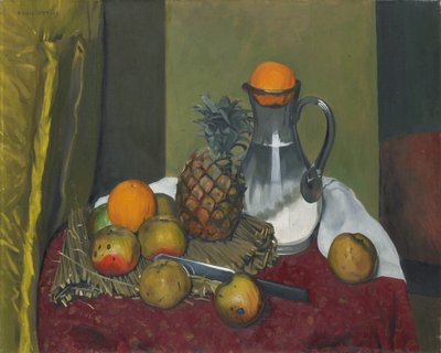 Manzanas y una piña, 1923 de Felix Edouard Vallotton