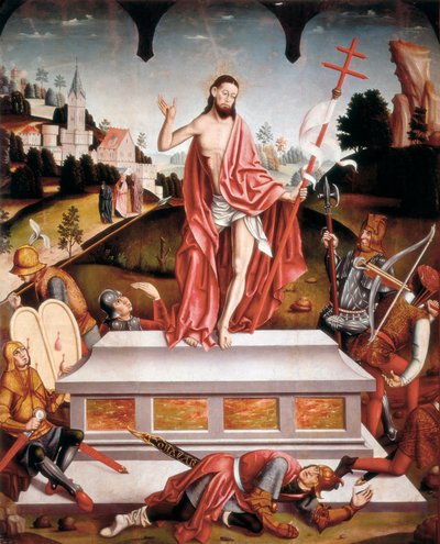 La Resurrección, pintura de Fernando Gallego de Fernando Gallego