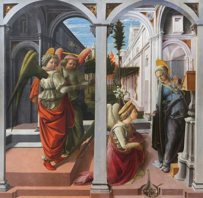 Anunciación Martelli de Filippo Lippi