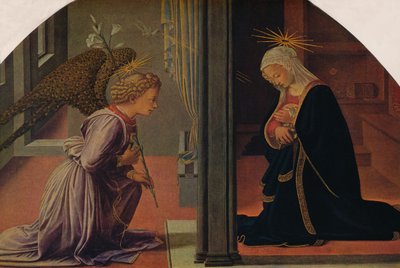 La Anunciación, c1435-1440 de Fra Filippo Lippi