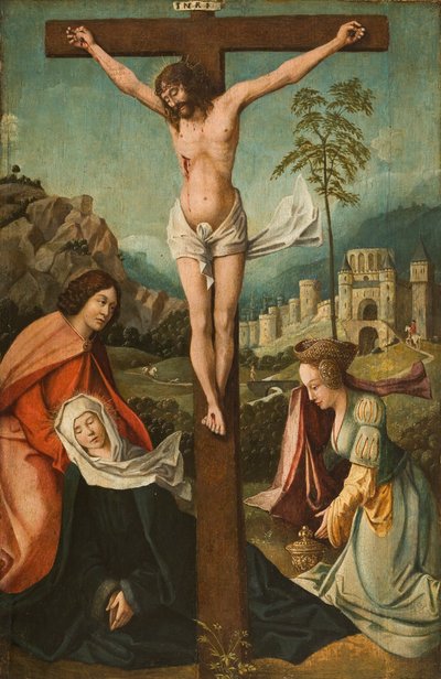 Crucifixión de Flemish School