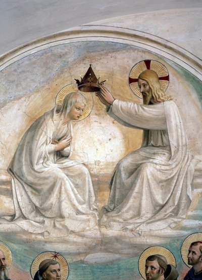 La coronación de la virgen de Fra Angelico