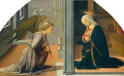 La Anunciación de Fra Filippo Lippi