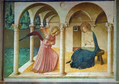 La Anunciación de Fra Giovanni Angelico da Fiesole