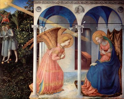 La Anunciación, 1430-1432 de Fra Giovanni Angelico da Fiesole