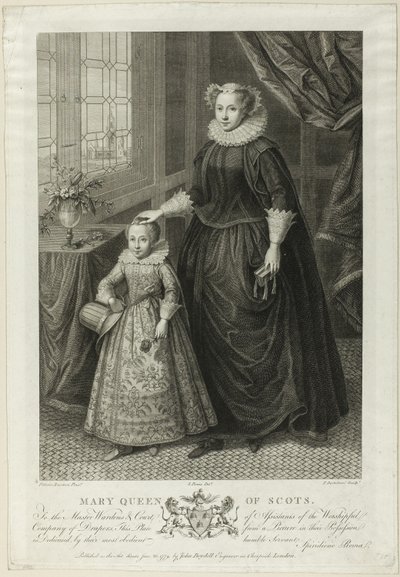 María Reina de Escocia de Francesco Bartolozzi