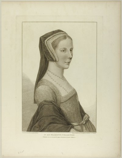 Retrato de una mujer de Francesco Bartolozzi