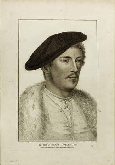 Retrato de un joven de Francesco Bartolozzi