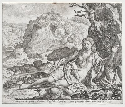 The Penitent Magdalen de Francesco Cozza