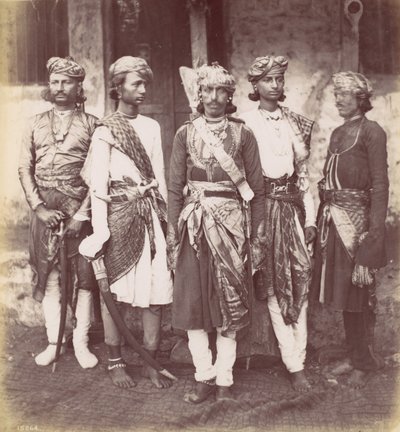 Rajputs, 1870s de Francis Frith