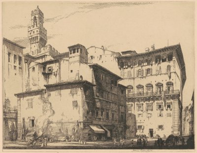 El Municipio, Florencia de Francis Sydney Unwin