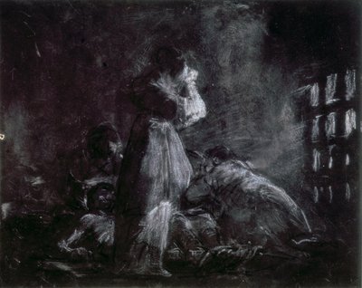 Interior de una prisión de Francisco de Goya